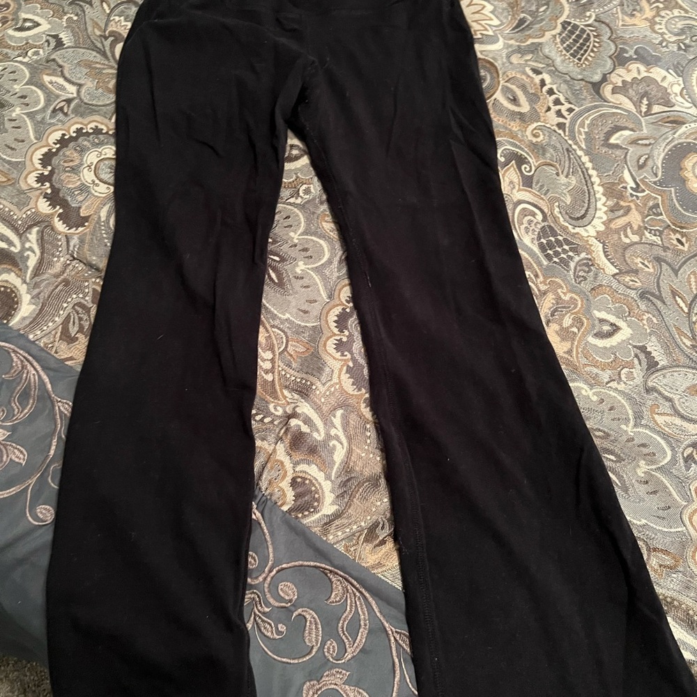 Black and Grey wide leg leggings - Picture 8 of 8